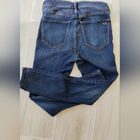 Hollister Dark Blue Women Jeans - Picture 2 of 7